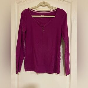 Gilligan & O’Malley pink pajama top​​​​​​